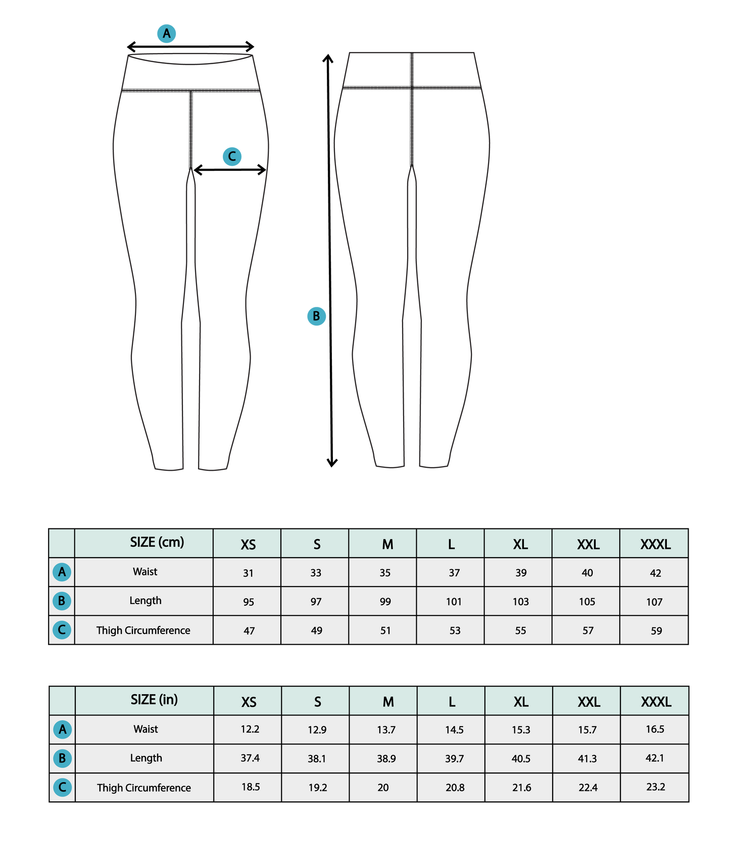 ♻️ RECYCLED 🧜♀️ SCA Swim Leggings 💦