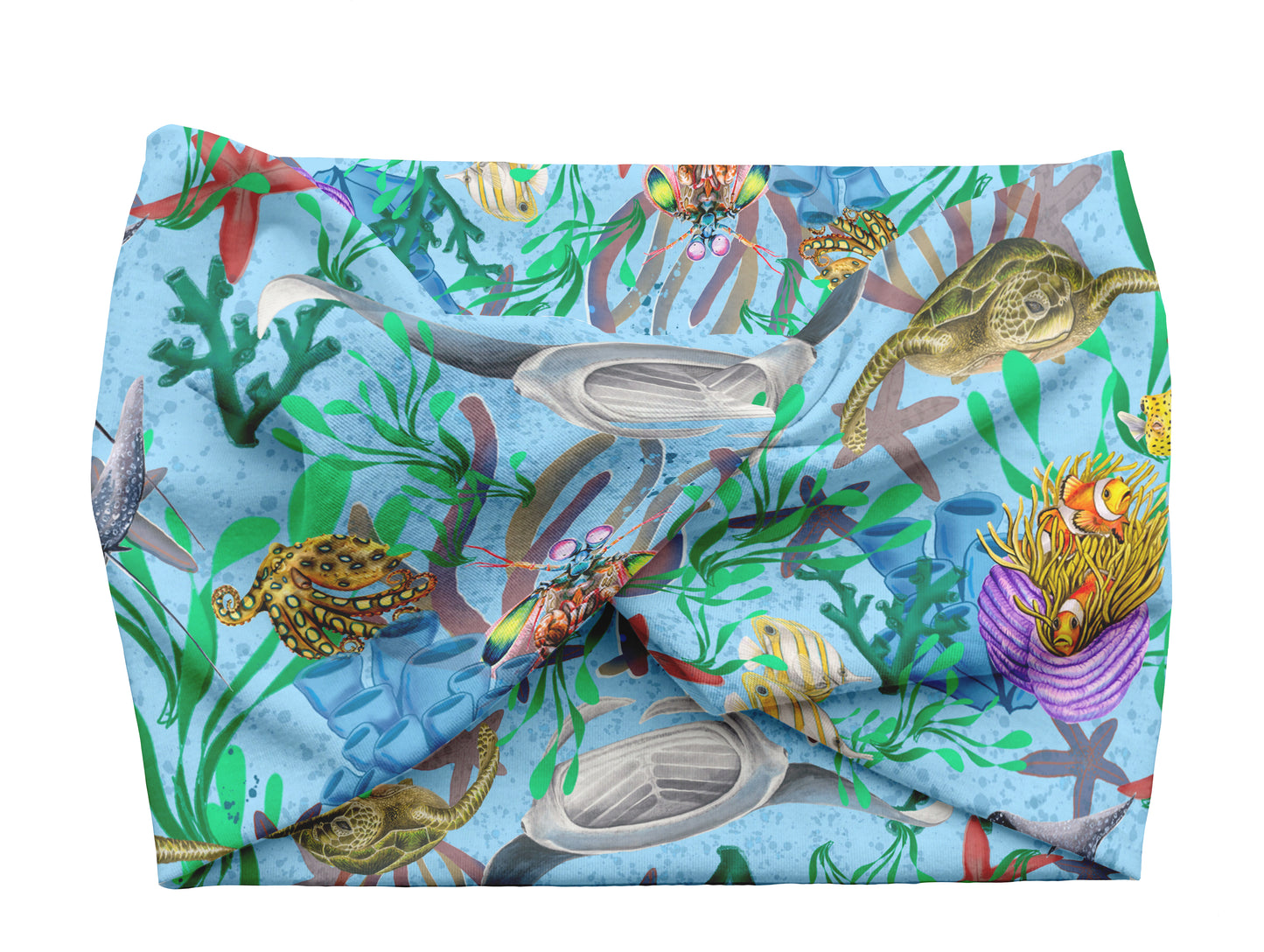 ♻️ RECYCLED 🧜‍♀️ SCA Tied-up Bandana 💦