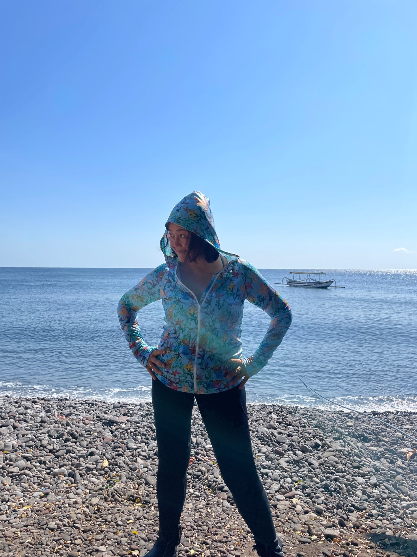 ♻️ RECYCLED 🧜‍♀️ SCA Sun Hoodie Jacket 💦 New Colors !!