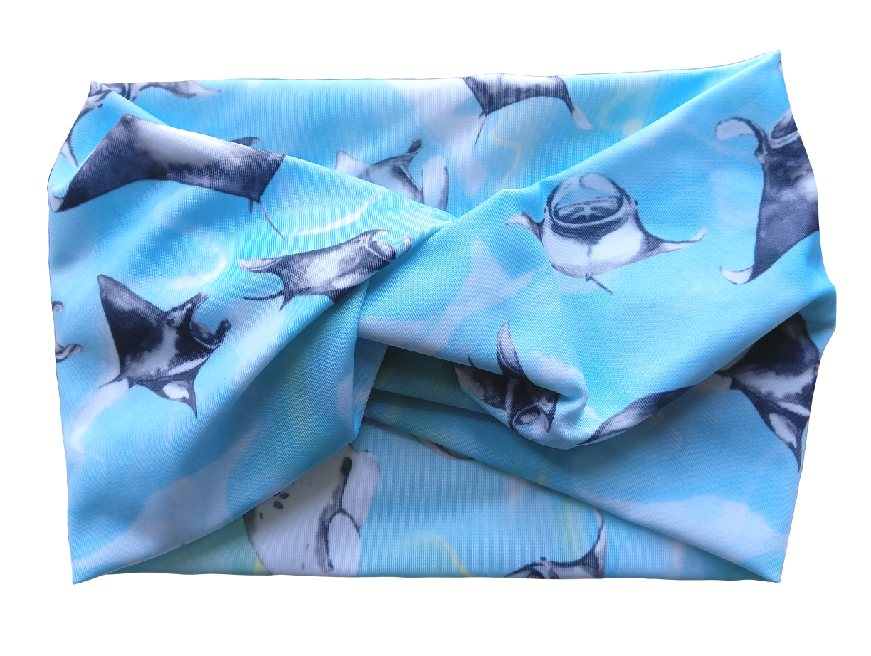 ♻️ RECYCLED 🧜‍♀️ SCA Tied-up Bandana 💦