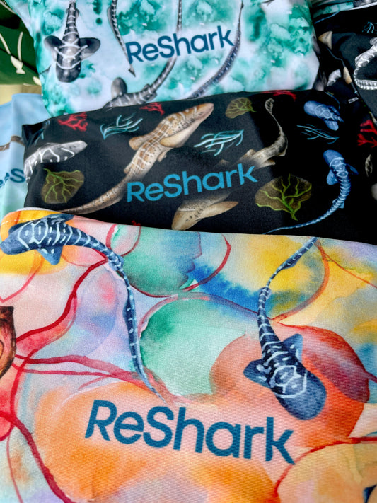 ♻️ RECYCLED ReShark Tied-up Bandana