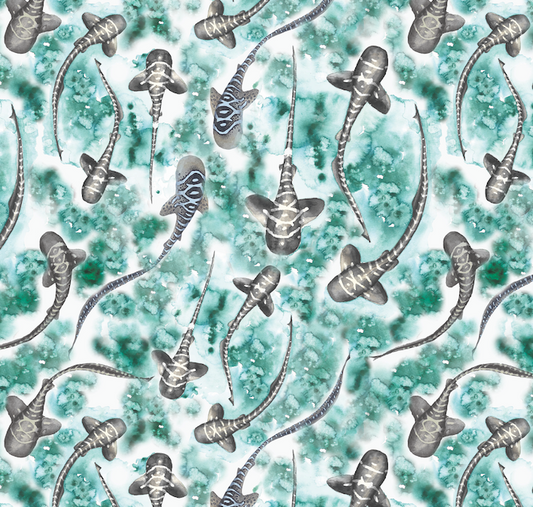 ♻️ RECYCLED ReShark Tied-up Bandana