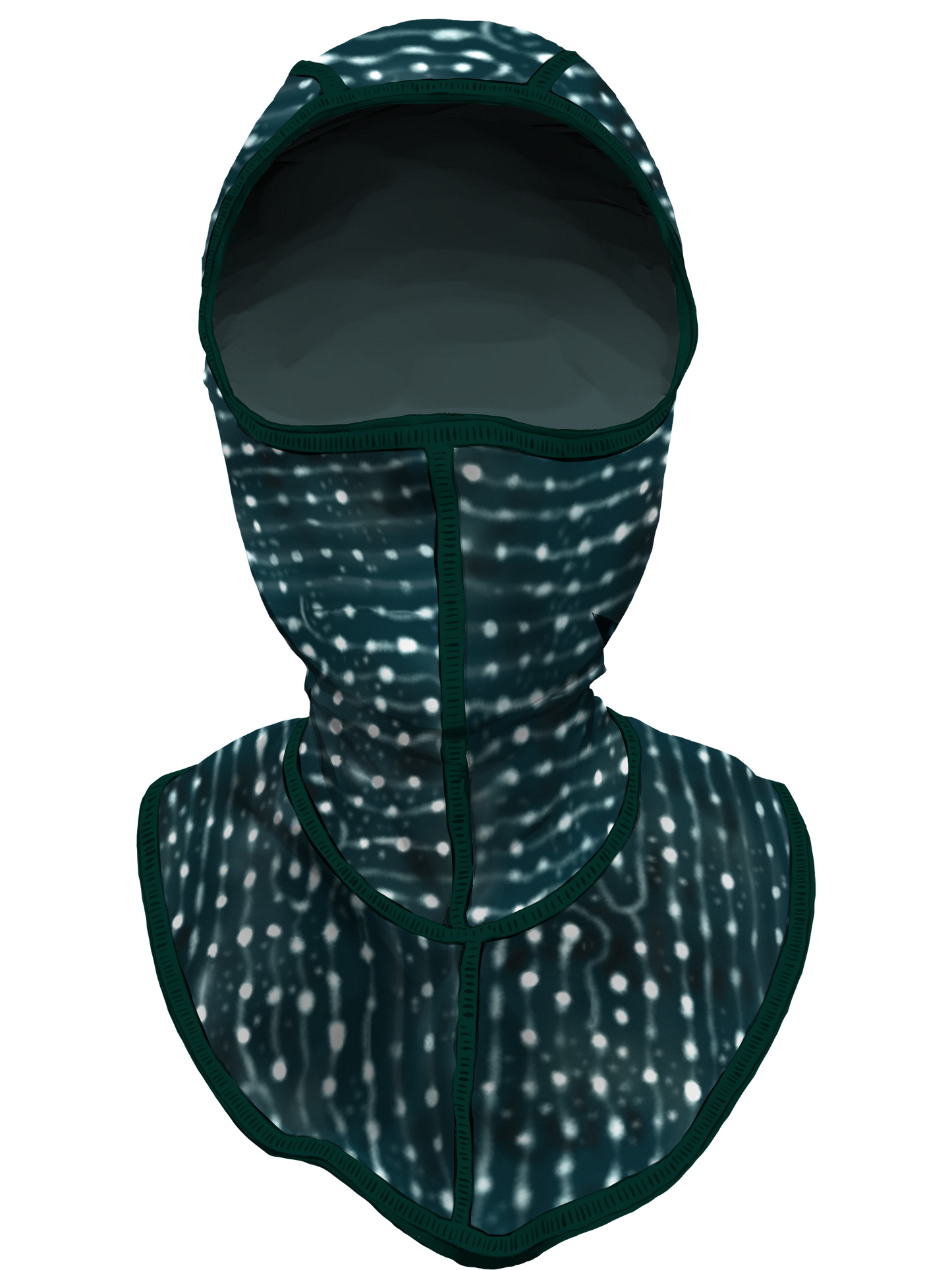 ♻️ RECYCLED 🌊 Tropical Hood 💦