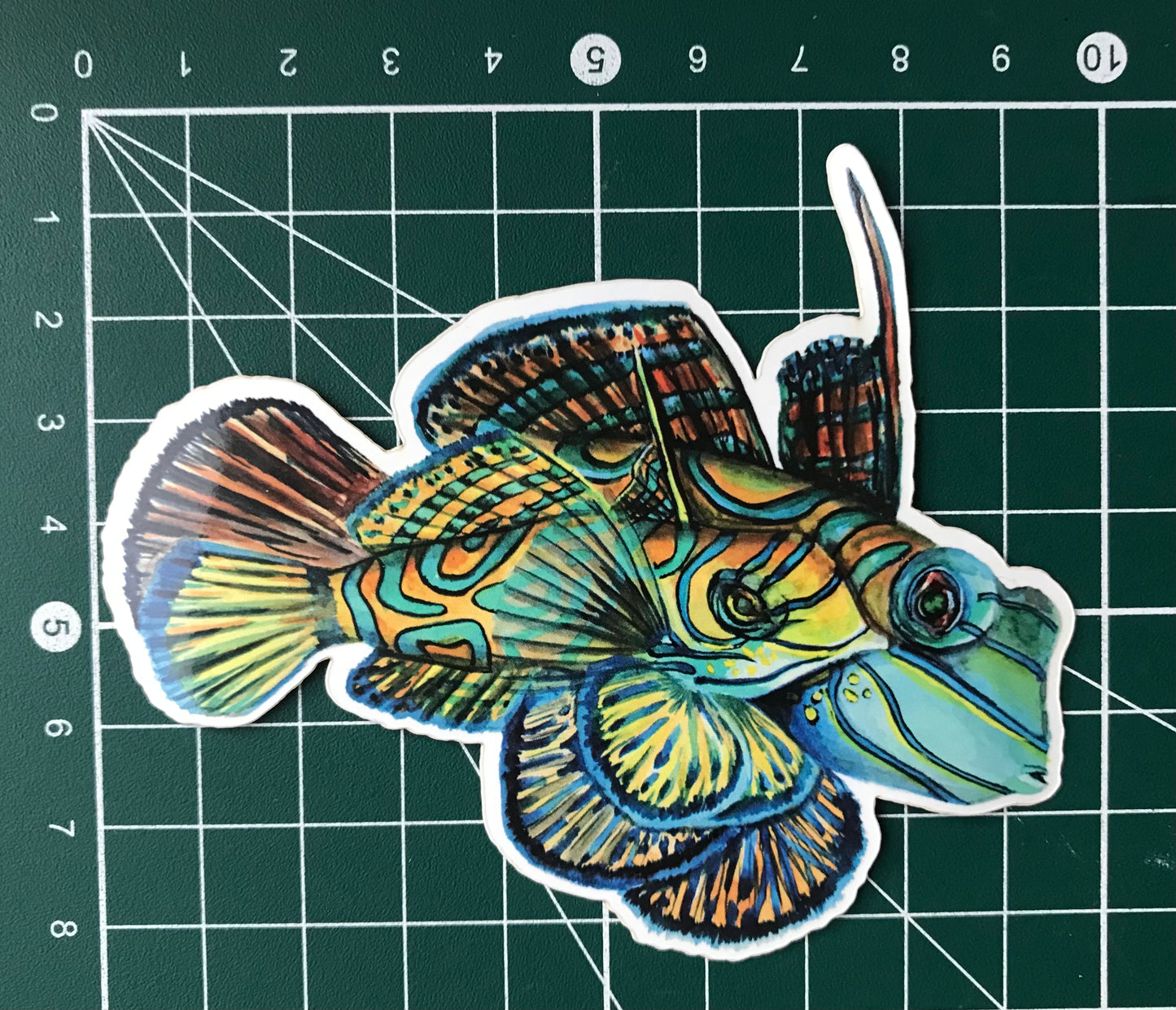 Sticker Mandarinfish